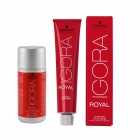 TINTA P/ CABELO SCHWARZKOPF IGORA ROYAL 9-65 60G + LOÇÃO 60ML