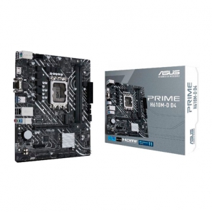 PLACAS MÃE 1700 12¦ ASUS H610M-A D4 PRIME S/R/V/HDMI/M.2/DDR4/AURA SYNC