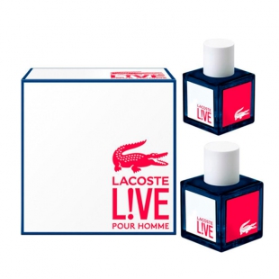 LACOSTE LIVE KIT MEN 100ML EDT+40ML