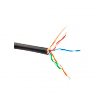 CABO REDE PRISMATIC CAT 5E UTP/100M/24WG PRETO