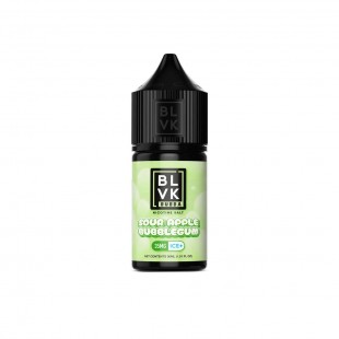 JUICE VAPE E.LIQUID BLVK SALT BUBBA SOUR APPLE BUBBLEGUM 35MG 30ML